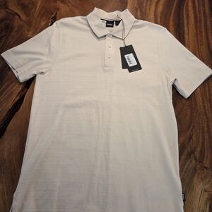 Boss Light Beige Polo Shirt for Men